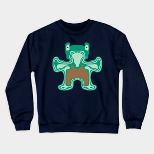 Rorschach Test Froggy Crewneck Sweatshirt